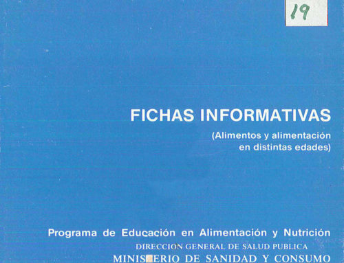 Fichas informativas (Alimentos y alimentación en distintas edades)