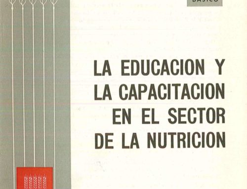 La educación y la capacitación en el sector de la nutrición
