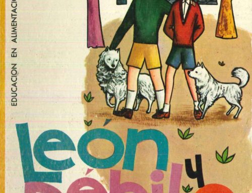 León Débil y dos perritos hermanos